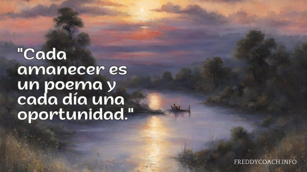 "La vida es un misterio a descubrir, no un problema a resolver."
